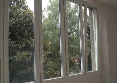 finestra in pvc 4 ante con ribalta